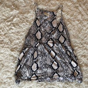 Peach Love Snake Prink Tank